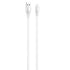 كابل بيانات شحن سريع LDNIO LS553 Lightning 2.1A بطول 3 أمتار - أبيض