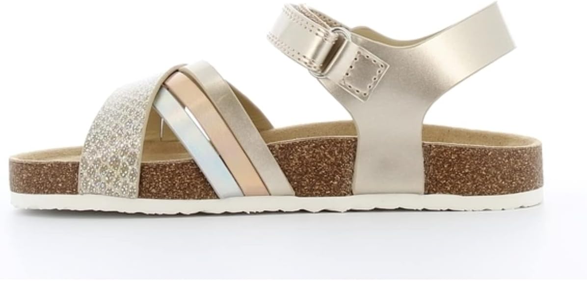 SPROX girls Velcro Strap Open Toe Sandal for Girls Flat Sandal