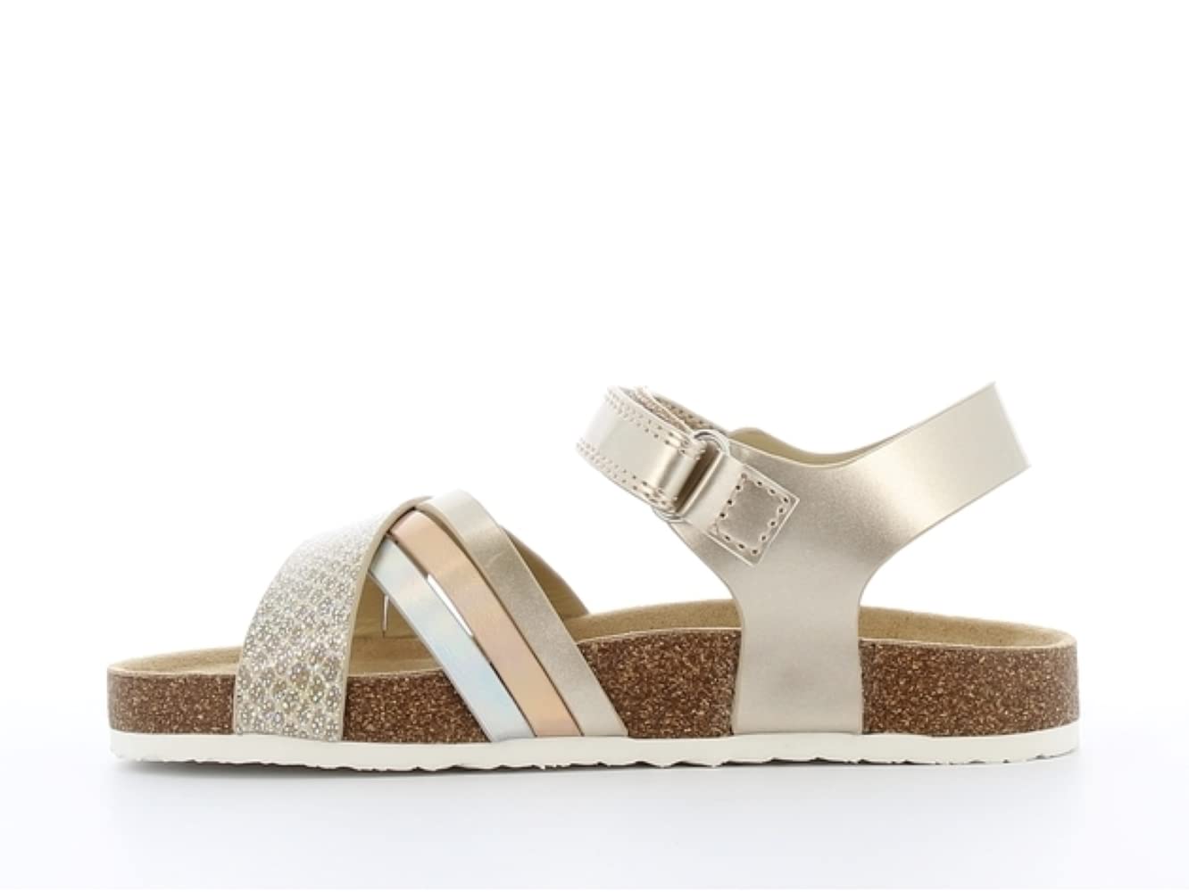 SPROX girls Velcro Strap Open Toe Sandal for Girls Flat Sandal