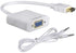 Generic 1080P HDMI Male to VGA Female Video Converter Adapter Cable with Audio For PC DVD.