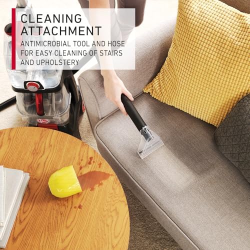 Hoover Carpet & Floor Cleaner Power Scrub Elite with Quick dry and Spin Scrub technology 1200W  CWGDH012- Used AND Without Liquid - Have Scratches