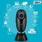 Qubo Smart Home Security Wifi Camera With Intruder Alarm System | 1080P Full Hd 2Mp Camera | Weather Resistant | Alexa & Ok Google Enabled - Safqqa