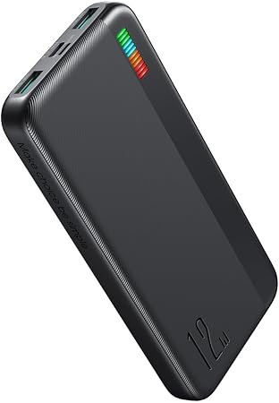 باور بانك Joyroom JR-T016 Dazzling Series 12W 10000mAh - أسود