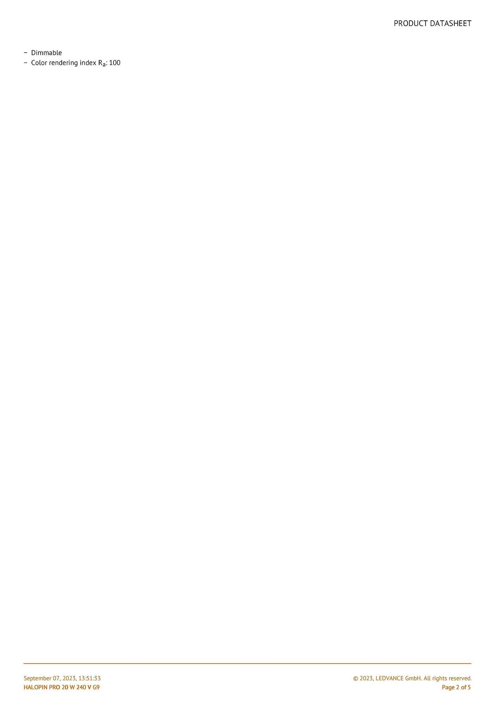 نوّر مساحتك بكفاءة مع مصباح الهالوجين أوسرام Halopin G9 بقدرة ٢٠ واط  ٢٤٠ فولت. يوفر هذا المصباح عالي الجودة إضاءة مشرقة ومتناسقة، مثالية للإضاءة الجانبية، والإضاءة الوظيفية، والتركيبات الزخرفية.