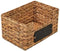 Homesmiths Medium Water Hyacinth Storage Basket 28 x 19 x 15 cm