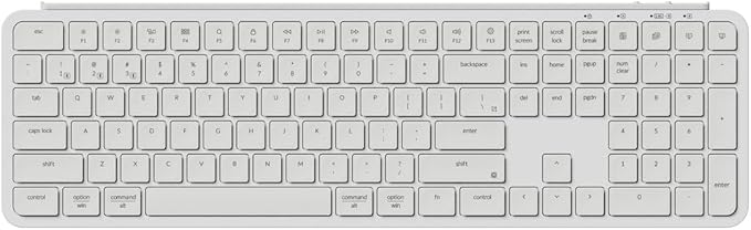 Keychron B6 Pro Wireless Keyboard Full Size Ultra Thin Ivory White – Safqqa Egypt
