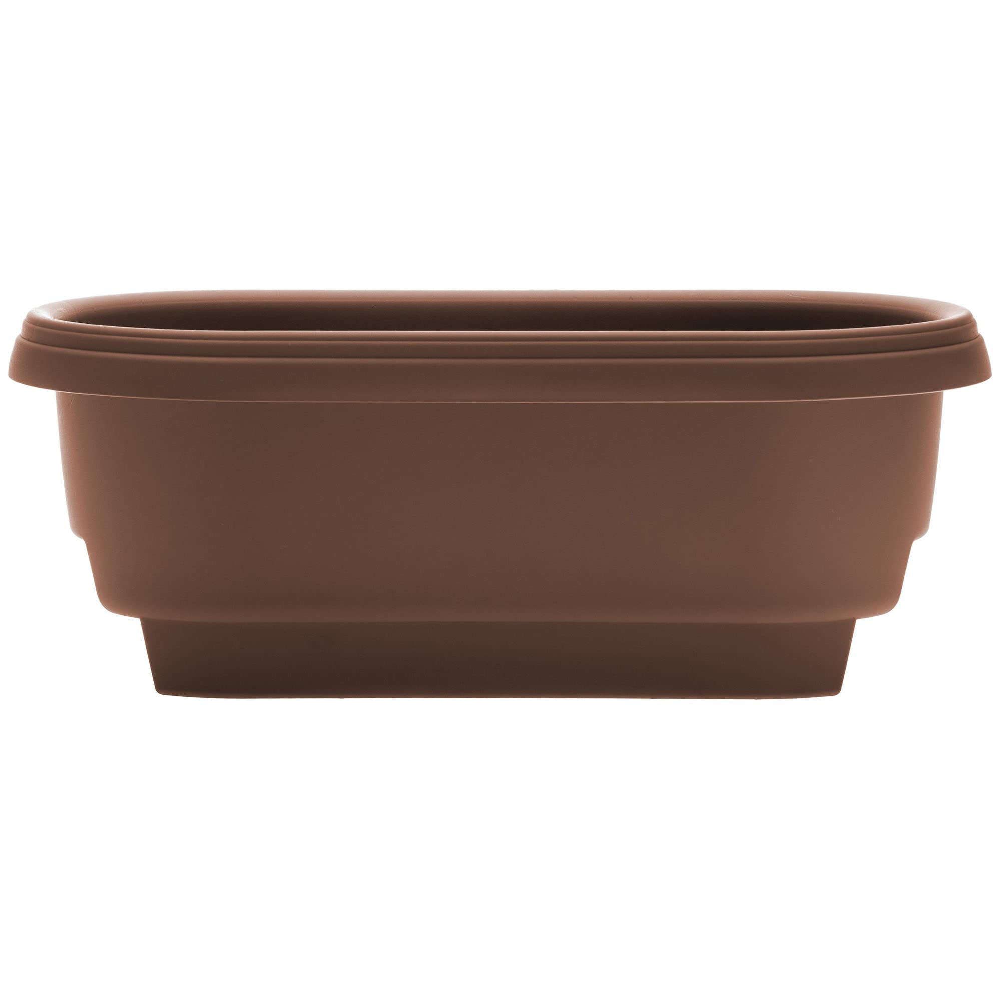 Bloem 24 inch Chocolate Rail Planter
