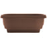 Bloem 24 inch Chocolate Rail Planter