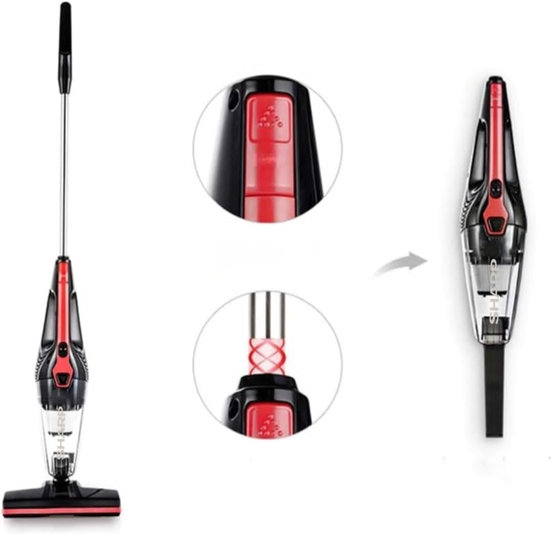 Sharp Stick Vacuum Cleaner 500W - 2 in 1 - Hand Stick