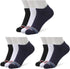 Dice Mens Set of 3 Plain Lycra Sockets Socks (pack of 3)