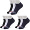 Dice Mens Set of 3 Plain Lycra Sockets Socks (pack of 3)