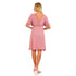 JAMILA Women Deep V neck Dress With Waist Drawstring DRESS