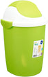 Max Plast Plastic Trash Bin with Swing Lid