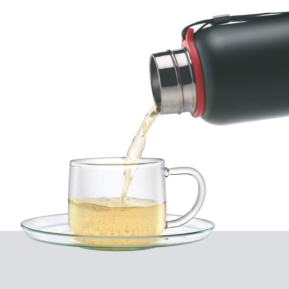 Borosil Hydra Trek 850ml Vacuum Insulated Flask – Stainless Steel