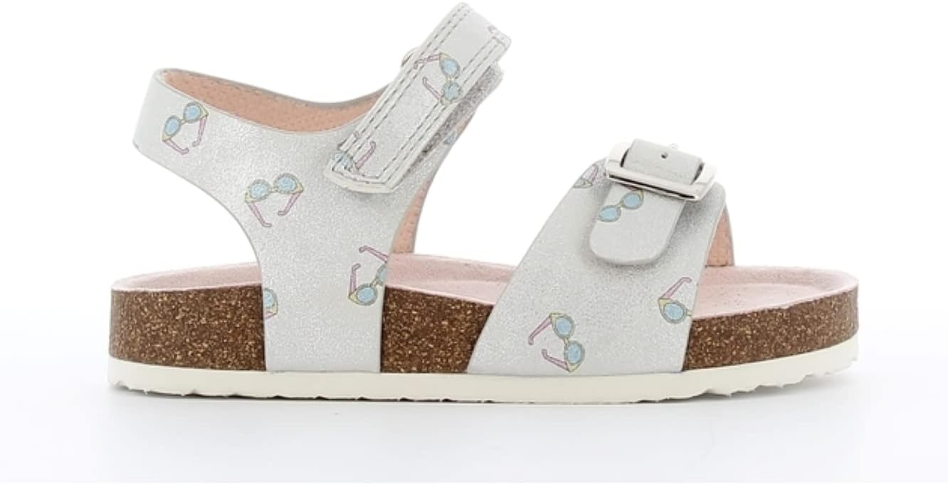 SPROX girls Velcro Strap Open Toe Sandal for Girls Flat Sandal