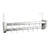Rayen Double Hanger for all Doors, Easy to Assemble, White