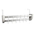 Rayen Double Hanger for all Doors, Easy to Assemble, White
