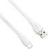 كابل بيانات شحن سريع LDNIO LS553 Lightning 2.1A بطول 3 أمتار - أبيض