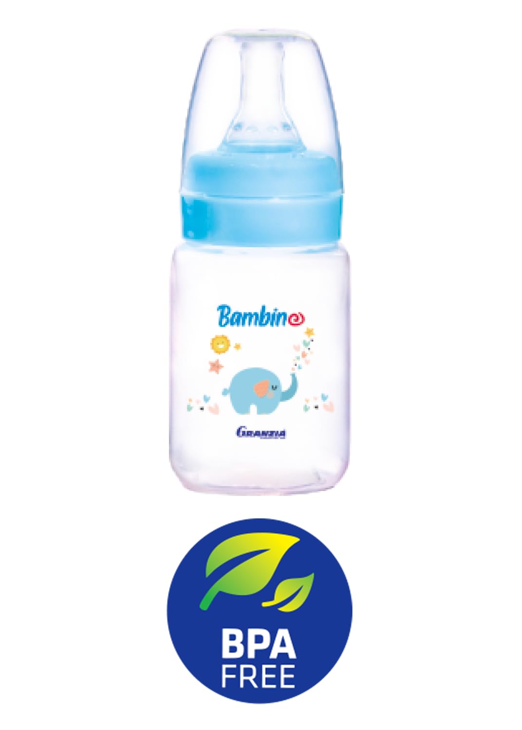 Granzia Bambino Classic Baby Feeding Bottle Blue 150 ML