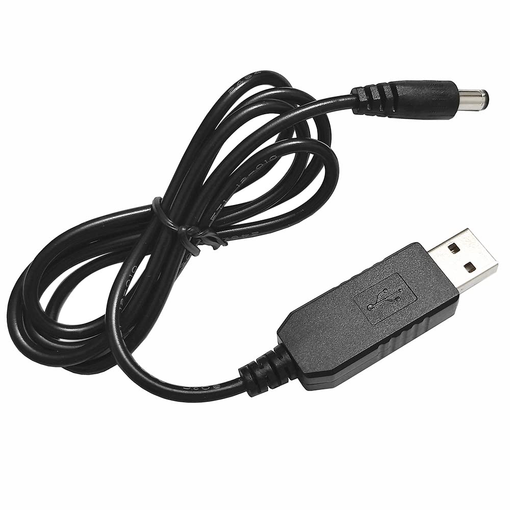 كابل تعزيز USB 5V إلى 12V محول طاقة USB كابل تحويل USB إلى DC منفذ طاقة DC 5.5 * 2.1 توافق واسع YINGJIAN