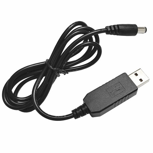 كابل تعزيز USB 5V إلى 12V محول طاقة USB كابل تحويل USB إلى DC منفذ طاقة DC 5.5 * 2.1 توافق واسع YINGJIAN