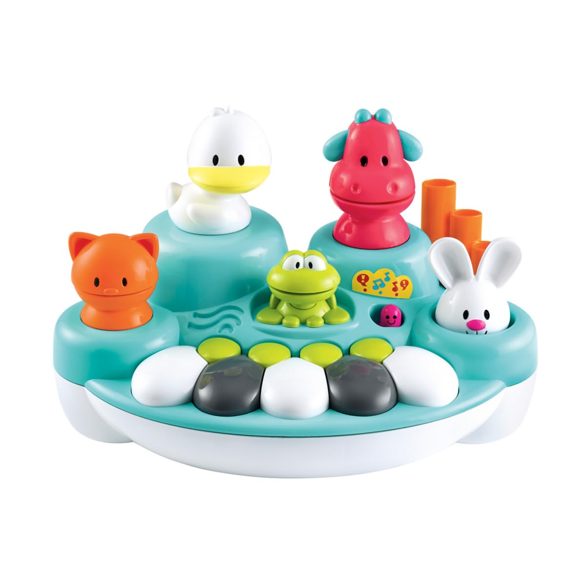 آلات الألعاب الموسيقية من مركز التعلم المبكر وسيلة رائعة لتعريف طفلك بعالم الموسيقى والإيقاع بطريقة ممتعة وتفاعلية. صُممت خصيصًا لتناسب الأيدي الصغيرة وتتميز بألوان زاهية ومواد آمنة