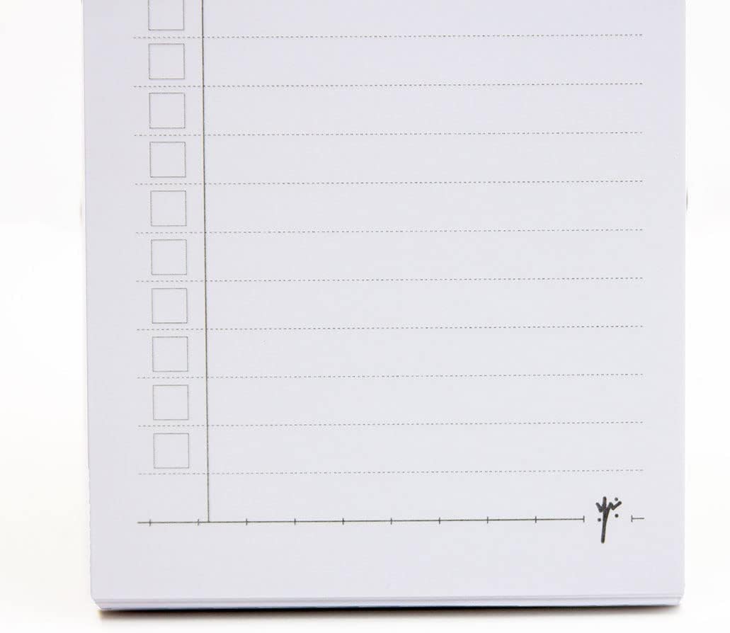 YM Sketch Notebook To-Do List - Size (8.5x16cm) | Baboon | 80 Sheets