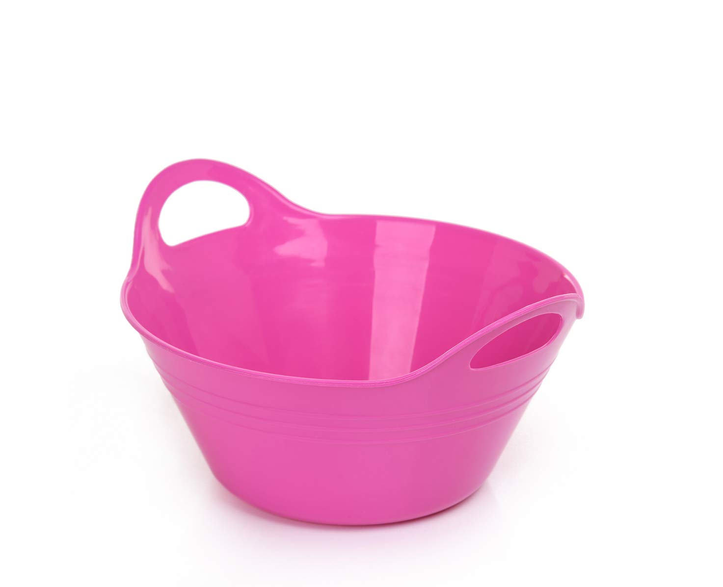 Mintra Home Plastic Bowls with Handles – 2.5 L Medium, 2 Pieces