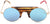 Vysen Mirror-Lens Patterned Panel Womens Round Polarized Sunglasses - Have Scratch - Safqqa Egypt