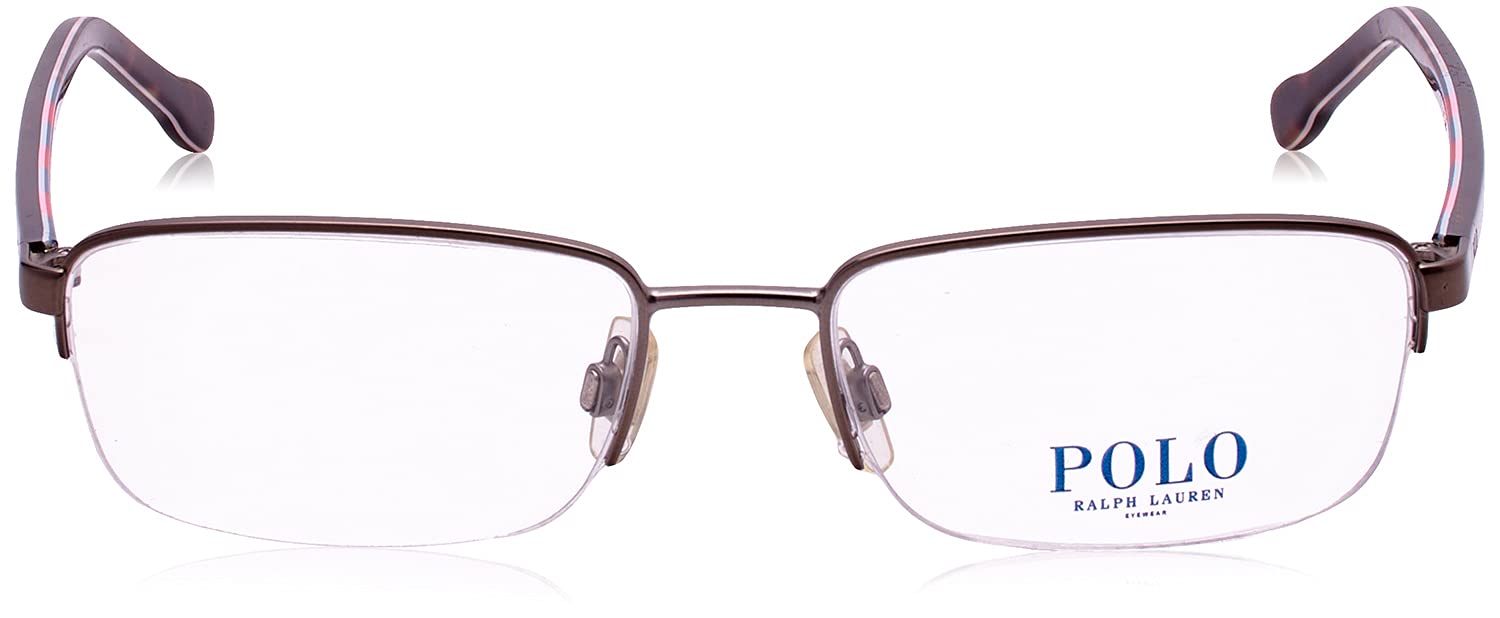 نظارة طبية مستطيلة بنقشة تورتويز من بولو رالف لورين  – بشعار جانبي 
