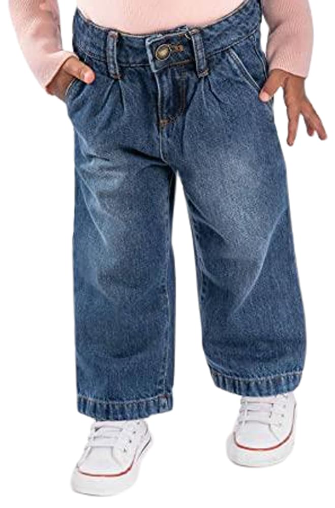 Concrete Girls Denim Jeans with Comfortable Modern Fit - Safqqa
