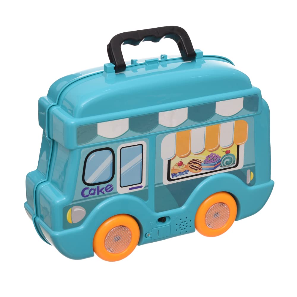 شنطة حلوى للأطفال بتصميم سيارة – علبة بلاستيك مع مفاجآت حلوى ممتعة