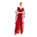 JAMILA Women’s Short Sleeve Printed Kimono Robe - Safqqa