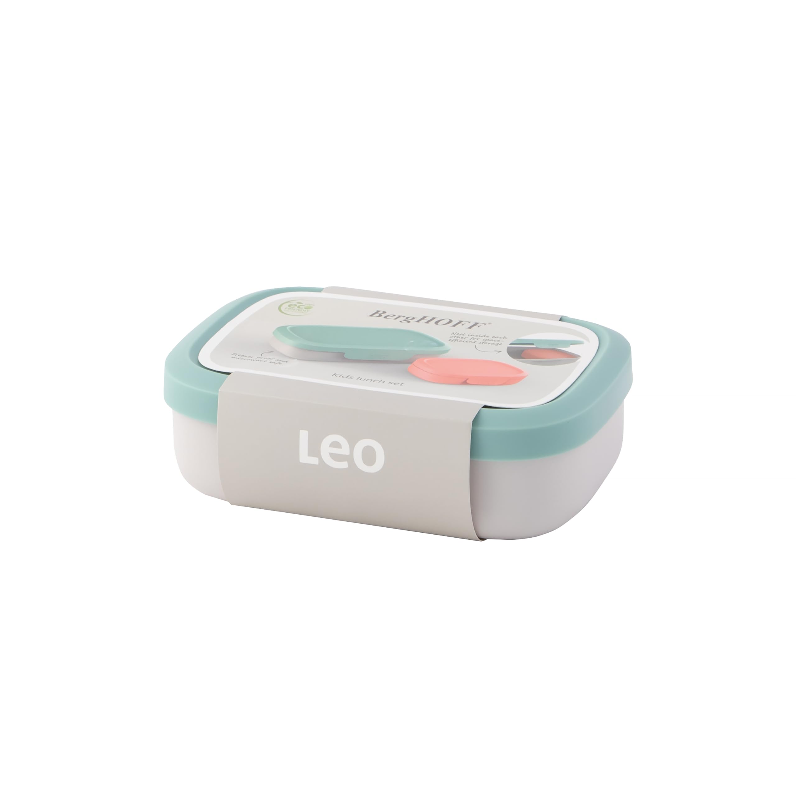 Berghoff - kids lunch Boxes 19.1x13.4x6 Made of high-quality, food-safe, BPA-free material