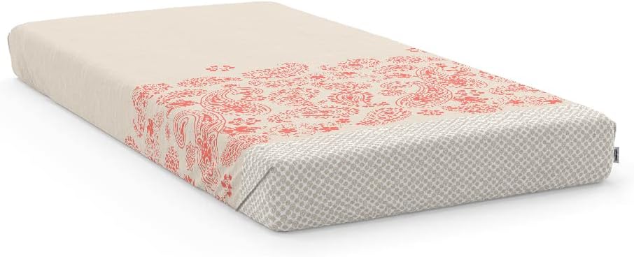 Continental Comfort Flat Bed Sheet 144T.C Andalusia Living Coral 240x275 cm