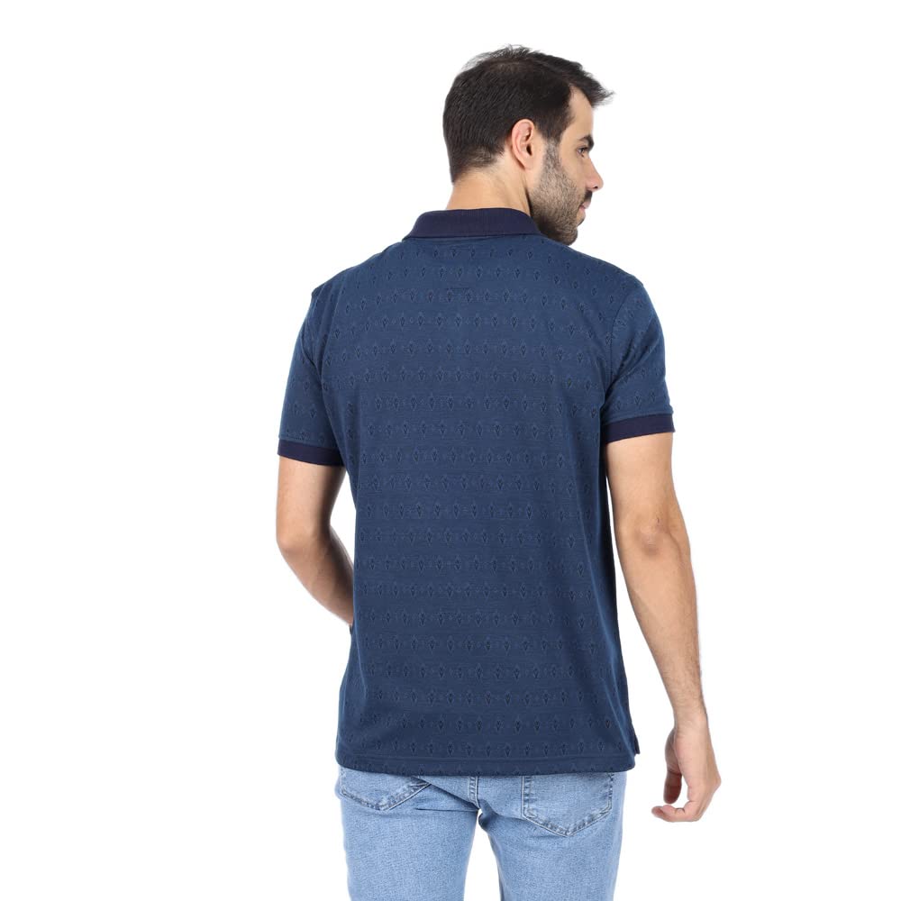 Fire Wood Basic Polo For Men, Print Basic Polo - Safqqa Egypt