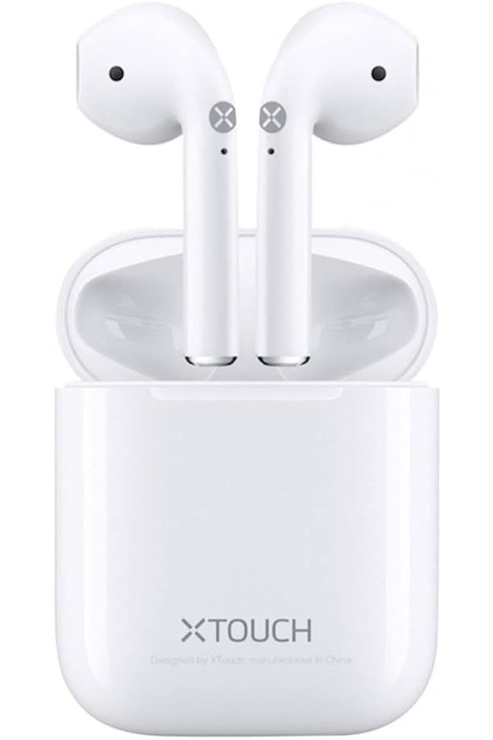 X Touch Pro True Wireless Stereo Earbuds With Charging Case - White