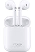 X Touch Pro True Wireless Stereo Earbuds With Charging Case - White