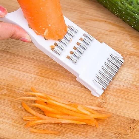 Plastic potato peeler