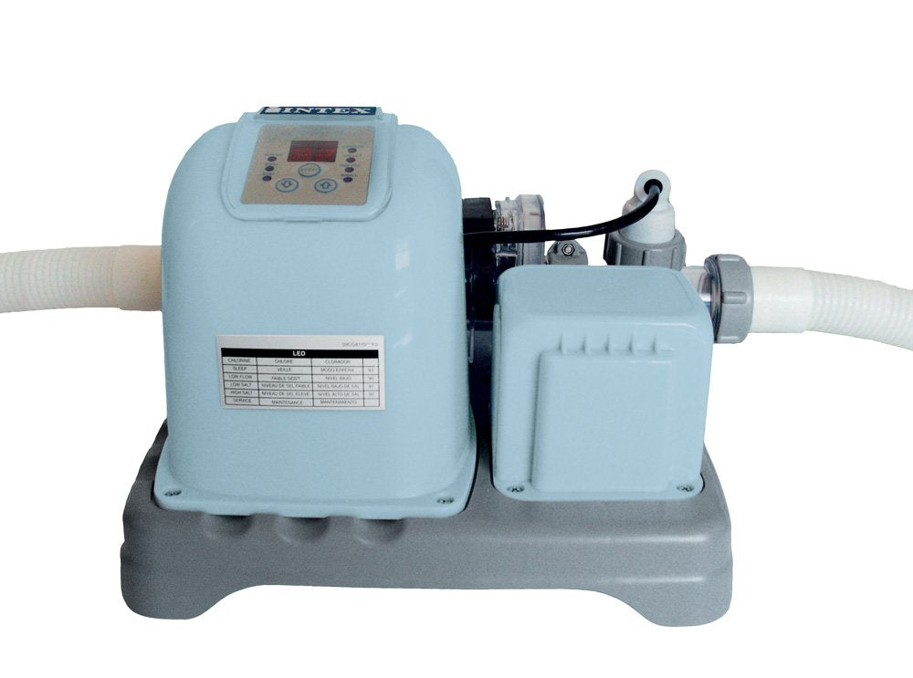 Intex Krystal Clear Saltwater System for Pools up to 56,800 Litres, Pool Water Treatment and Maintenance System