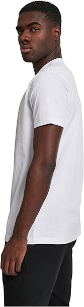 Urban Classics Men Basic T-Shirt White Comfortable Casual Everyday Wear