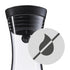 إبريق ماء WMF Basic بسعة 1.5 لتر – زجاج أنيق وفولاذ Cromargan® المقاوم للصدأ مع غطاء ذكي