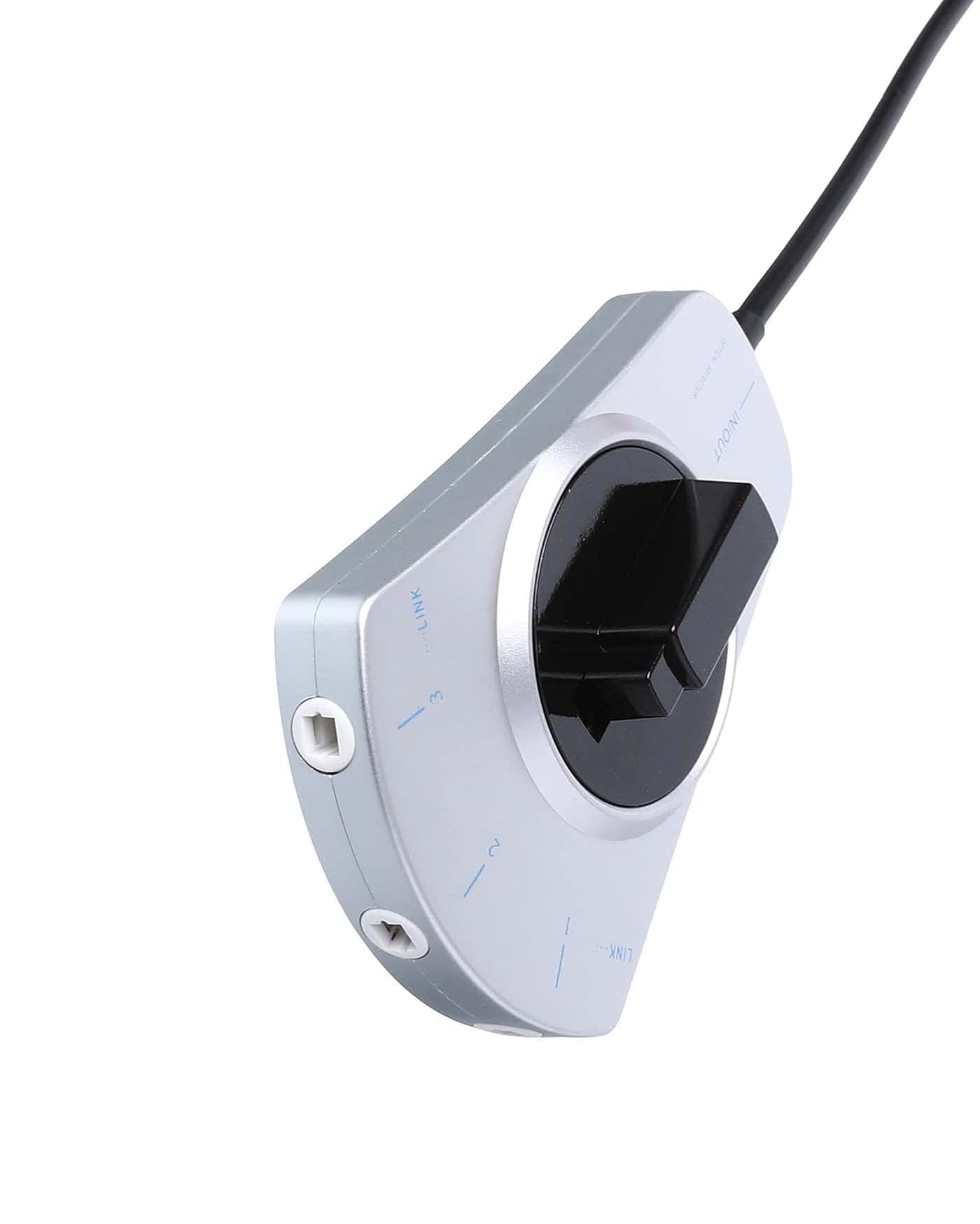 Keendex KX1683 Toslink Digital Optical Selector Adapter – 3-Way Switch, 50cm Cable