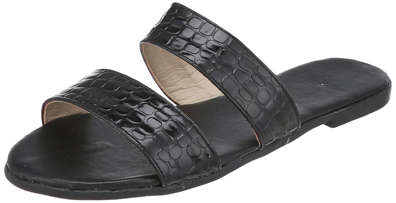 SWAY Flat Slide Slippers For Women, Stylish flat slide design for women.