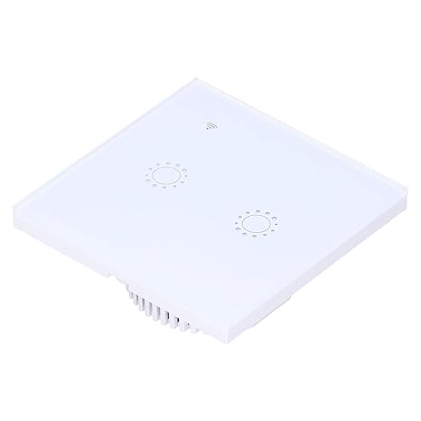 مفتاح إضاءة لمس ذكي 2200 واط – قابس بريطاني – WiFi متوافق مع Alexa و Google Home