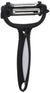 Rustomart 3 in 1 stainless steel potato peeler with plastic handle,• Easy to use for various vegetables - Safqqa