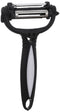 Rustomart 3 in 1 stainless steel potato peeler with plastic handle,• Easy to use for various vegetables - Safqqa