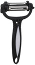 Rustomart 3 in 1 stainless steel potato peeler with plastic handle,• Easy to use for various vegetables - Safqqa