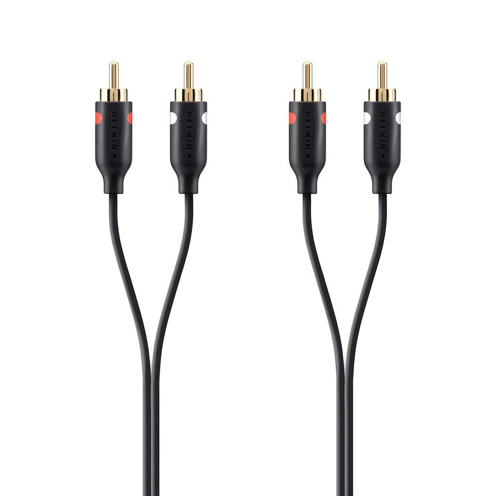 Audio Cable 2xRCA to 2xRCA, M/M – 2 Meters