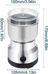 Generic 300W Electric Coffee Spice Grinder, Stainless Steel, Quad Blade, Portable, 300ml Capacity- Have Scrtches- Damage Box - Safqqa Egypt